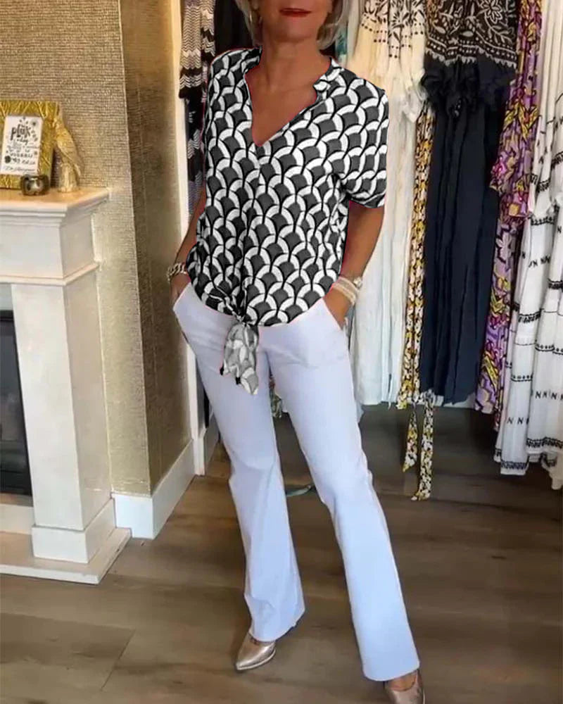 Leontine™ | Stylish Summer Blouse
