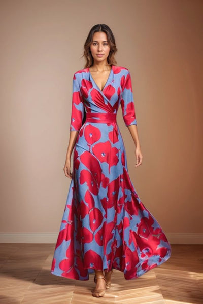 Isabella™ | Timeless Elegance Floral Dress
