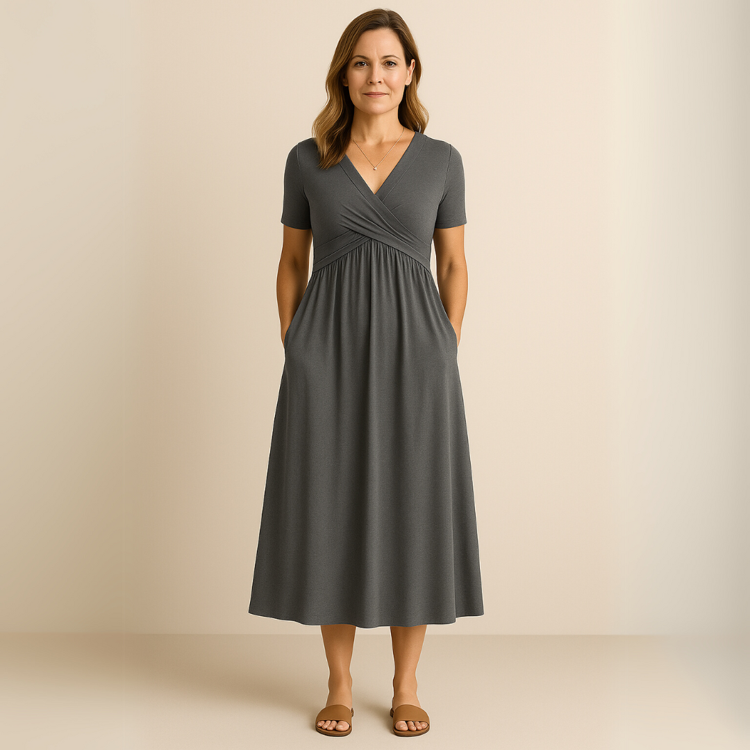 Annelies™ | Flowy A-Line Maxi Dress