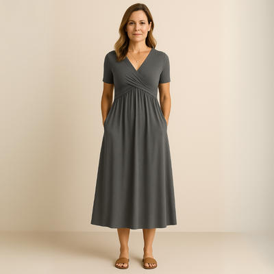 Annelies™ | Flowy A-Line Maxi Dress