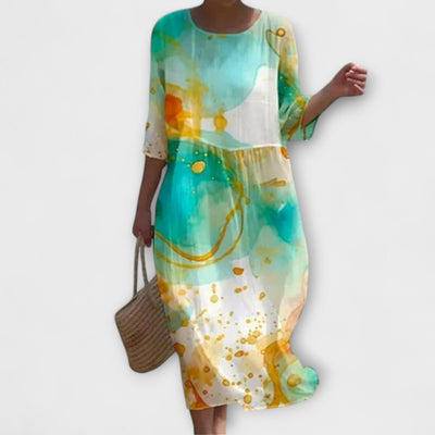 Miranda™ | Stylish Floral Maxi Dress