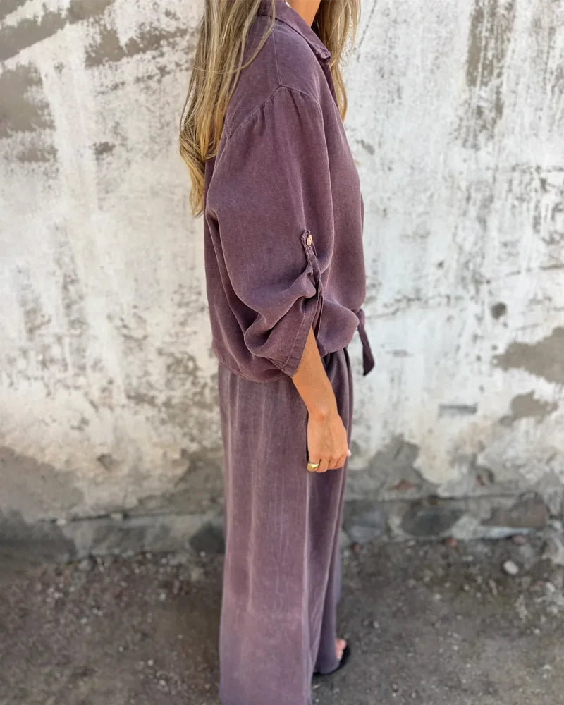 Atlas™ | Stylish Linen Two-Piece Set