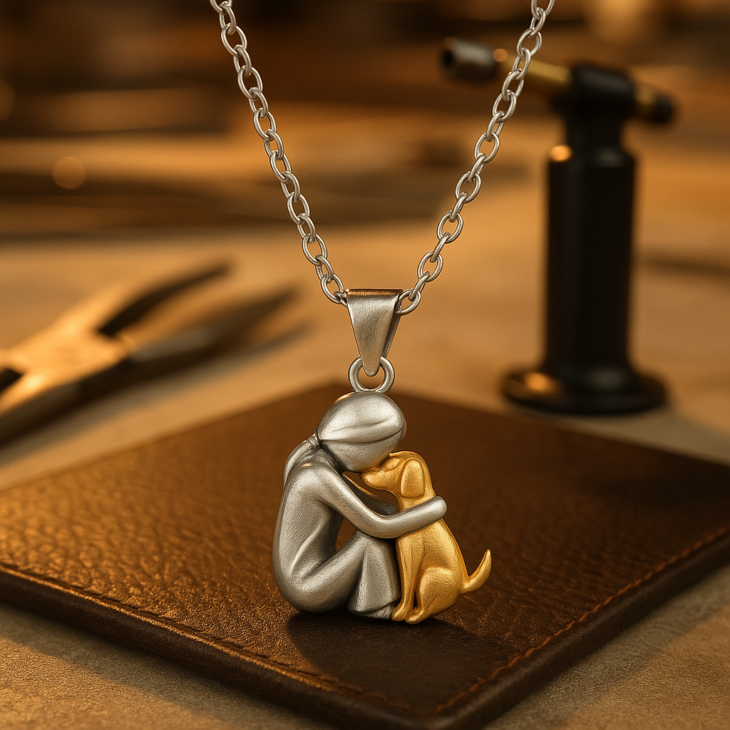 Preston & Payton™ | Necklace with Dog Pendant