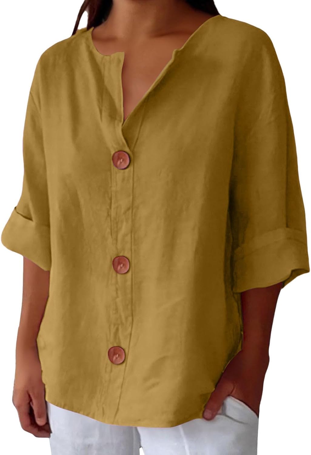 Clara™ | Casual Linen Shirt
