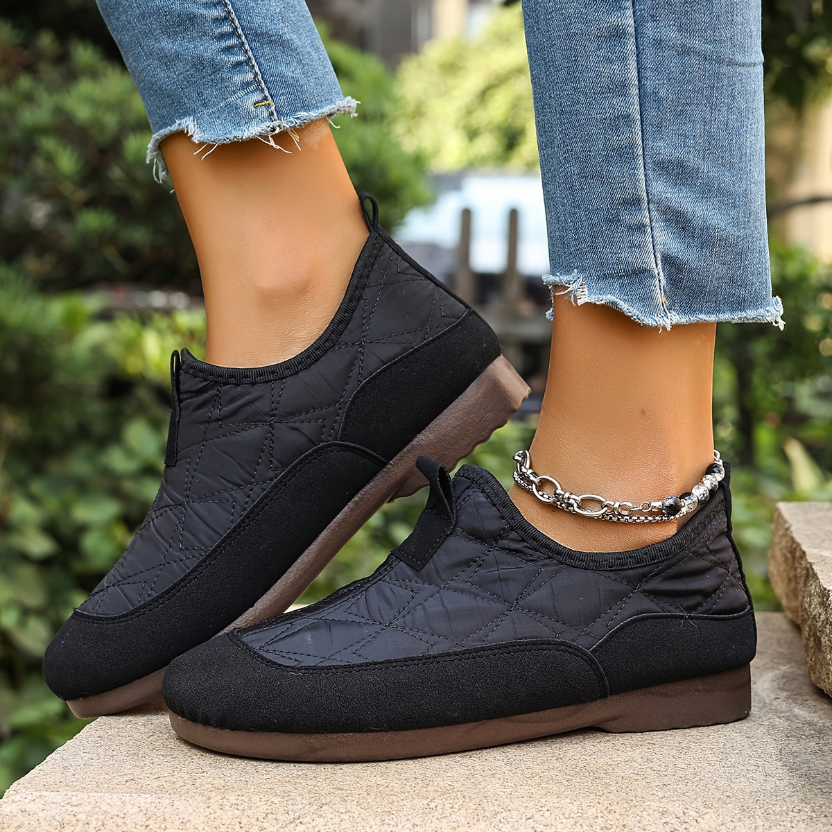 Amy™ | Comfortable Slip-On Winter Shoes with Warm Fleece Lining
