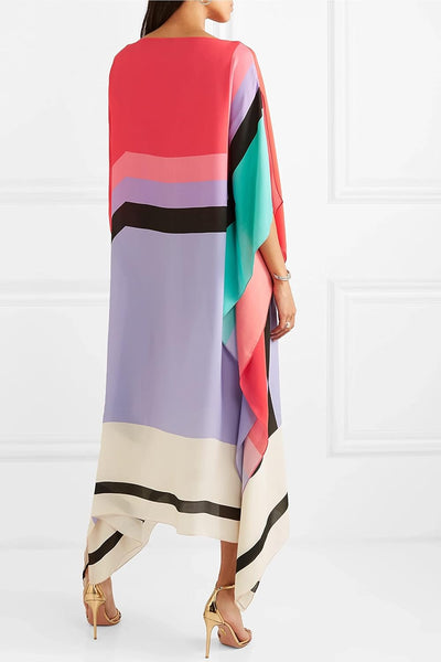 Iria™ | Elegant Dress with Geometric Print
