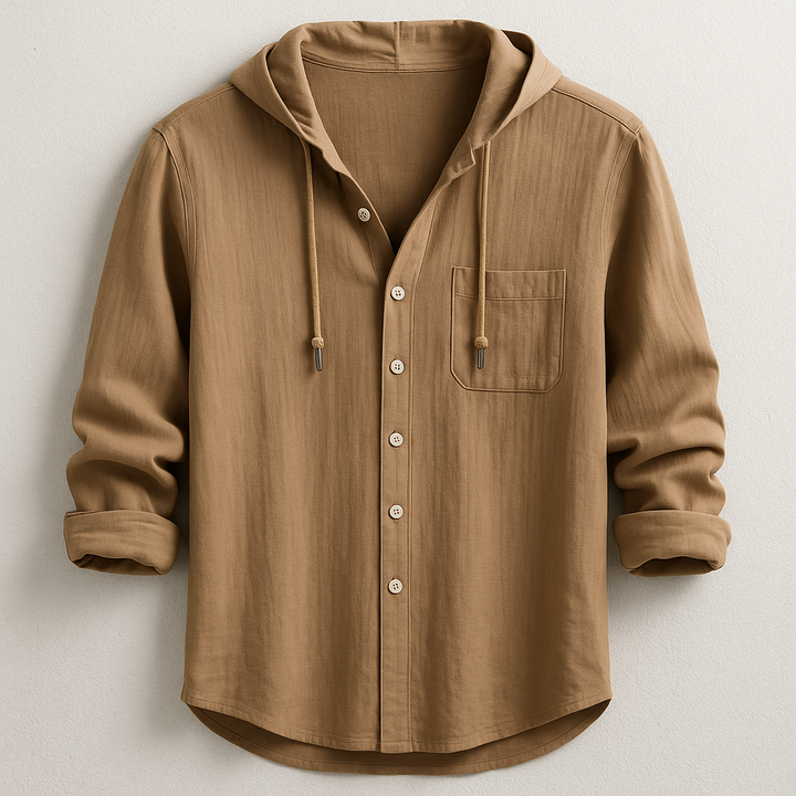 Edvin™ | Luxurious Hooded Shirt