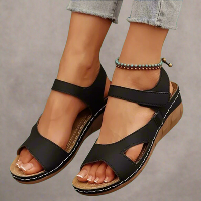 Ilona | Handmade Wedge Sandals in Premium Material