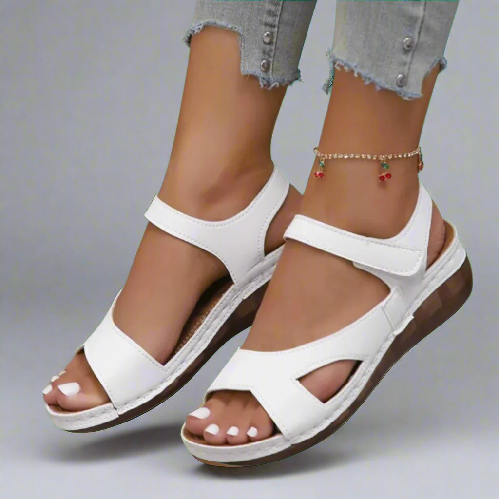 Ilona | Handmade Wedge Sandals in Premium Material