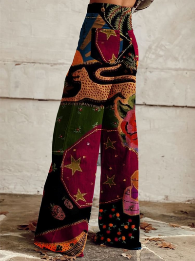 LÉNA | Elegant Boho Vintage Comfort Pants