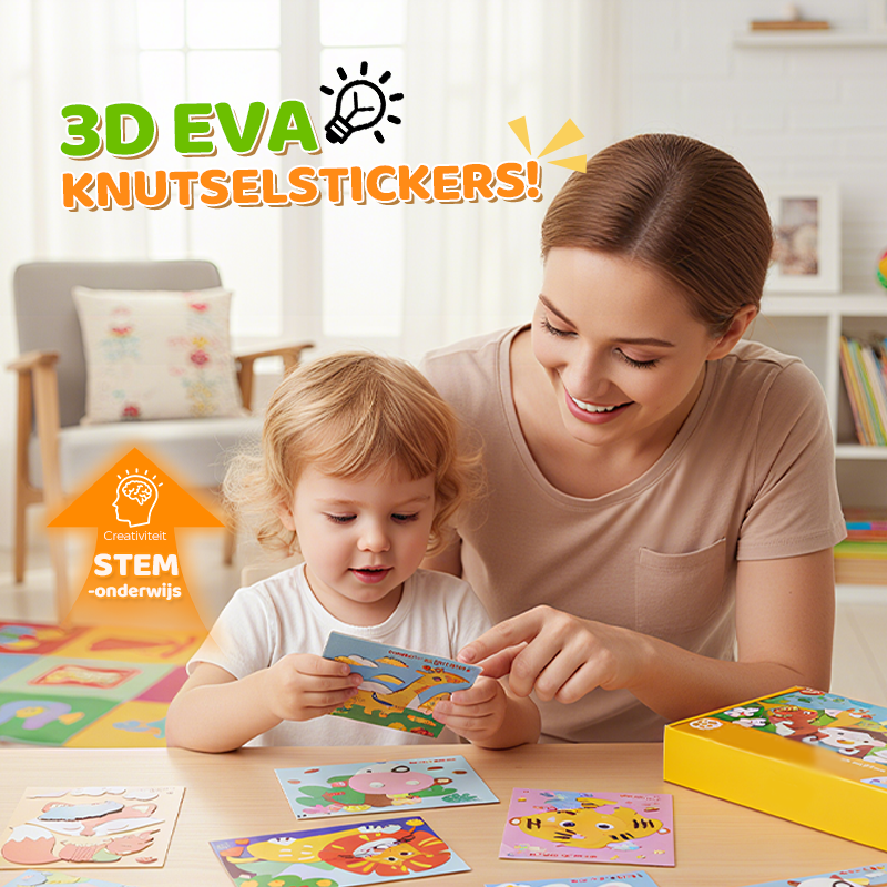 🔥Sale 50% Off🔥DIY 3D EVA Craft Stickers for Kids