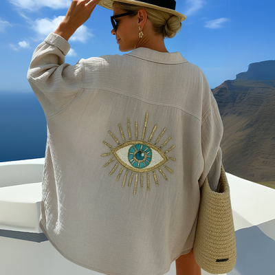 Annemiek™ | Ibiza Style Casual Cotton Blouse