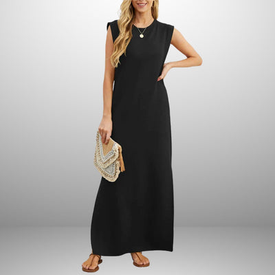 Anna™ | Flowy Long Anti-Crease Dress