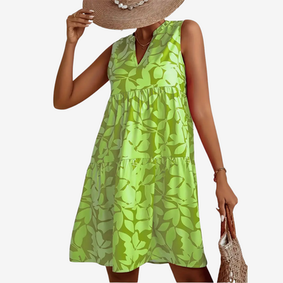 Noréa™ | Midi Flared Floral Dress