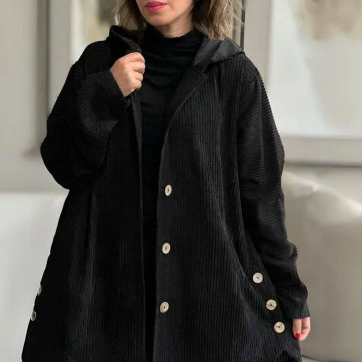 Amelie™ | Casual Velvet Hooded Autumn Jacket