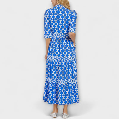 Sophia™ | Midi Dress with Chain Pattern