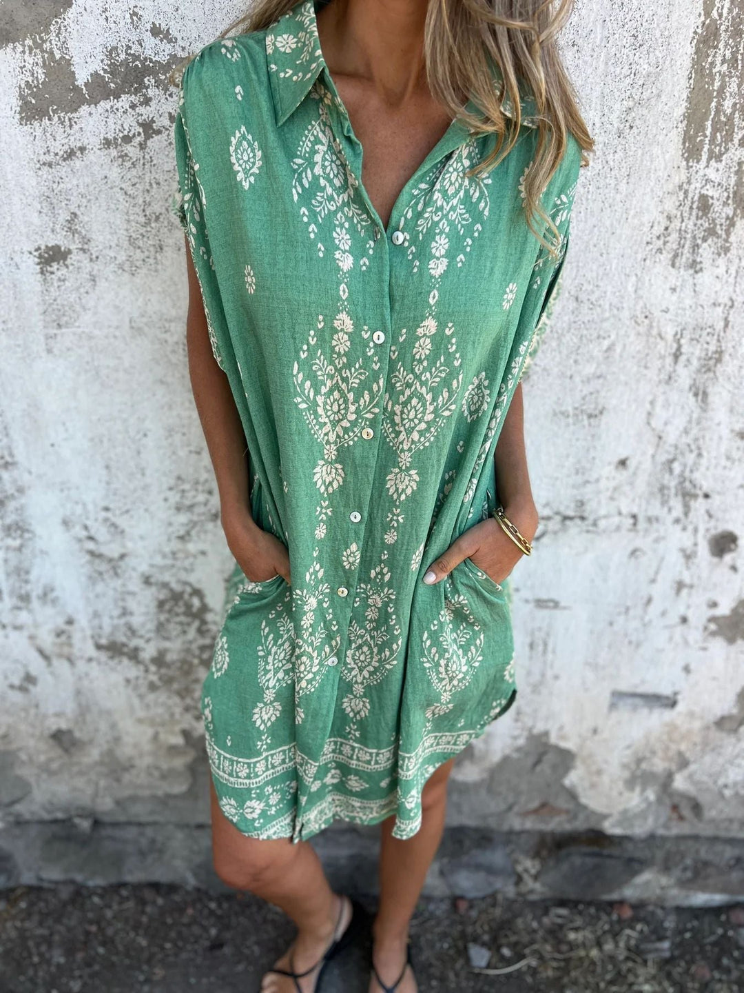 Silke™ | Casual Loose-Fit Dress with Short Sleeves