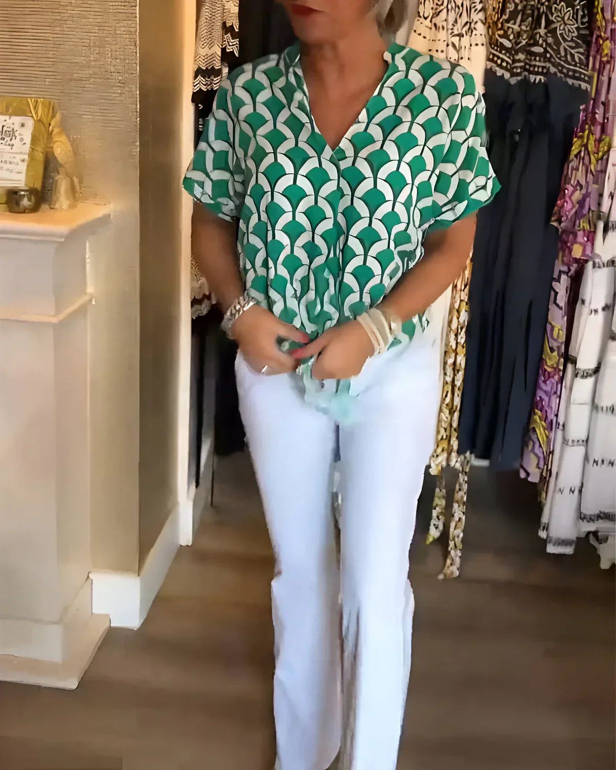 Leontine™ | Stylish Summer Blouse