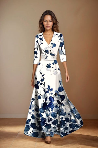 Isabella™ | Timeless Elegance Floral Dress