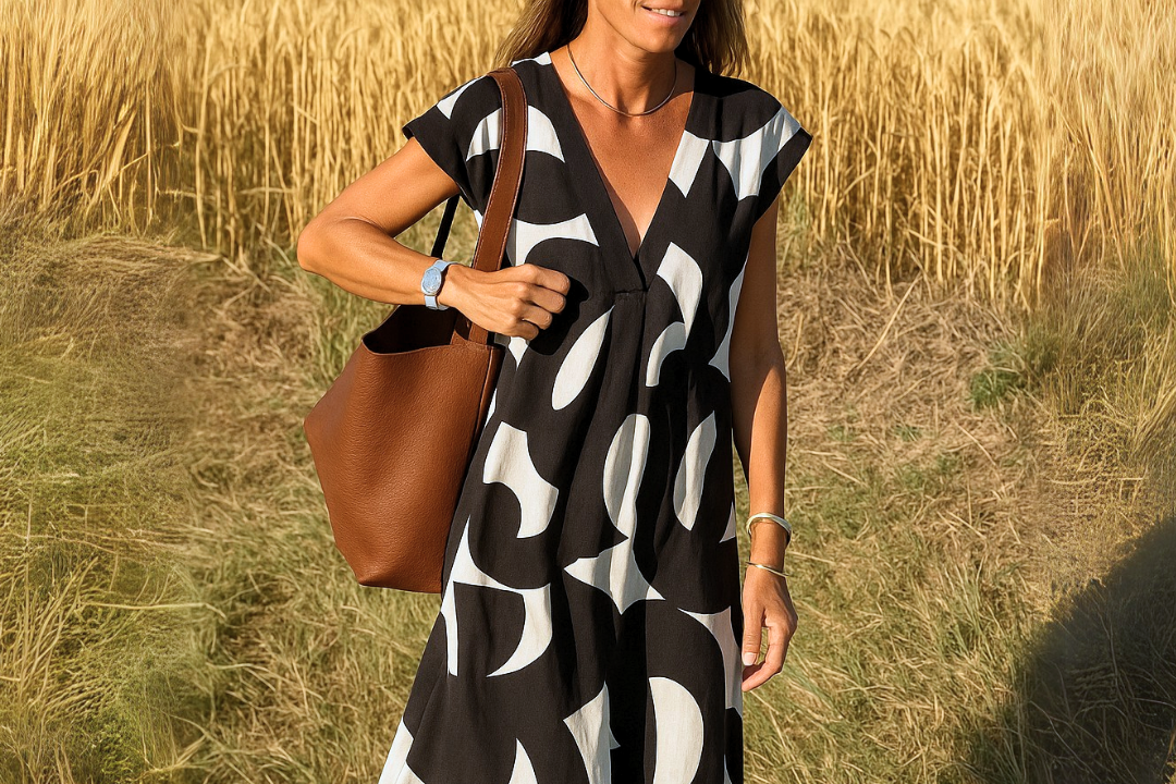 Valérie™ | Airy Dress with V-Neckline