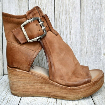 Kayas™ | Orthopaedic Wedge Sandals with a Boho-Style Buckle