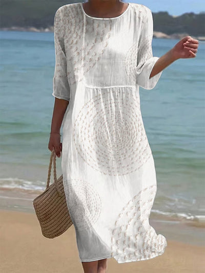 Mira™ | Summer Dress with Delicate Texture