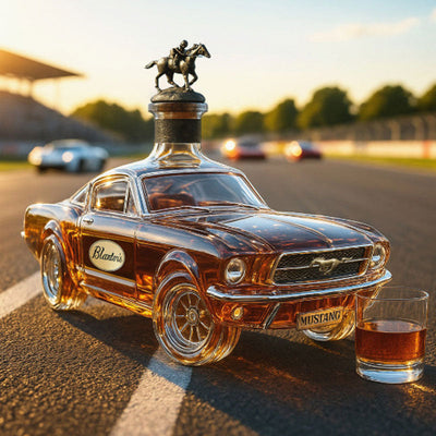 Bronco Mustang Whiskey Bottle