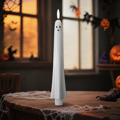 Ghosty™ | Remote-Controlled Ghost Candle with 3D Flaming Wick