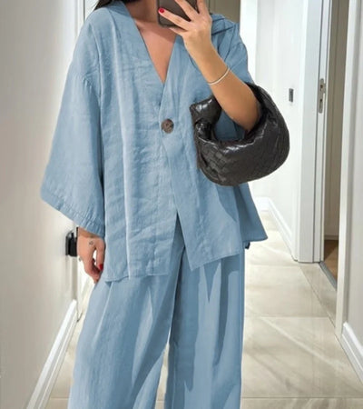 Teresa™ | Casual Linen Loose-Fitting Set