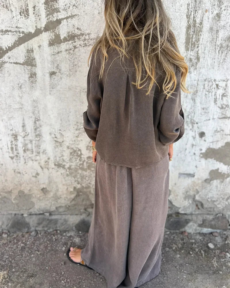 Atlas™ | Stylish Linen Two-Piece Set