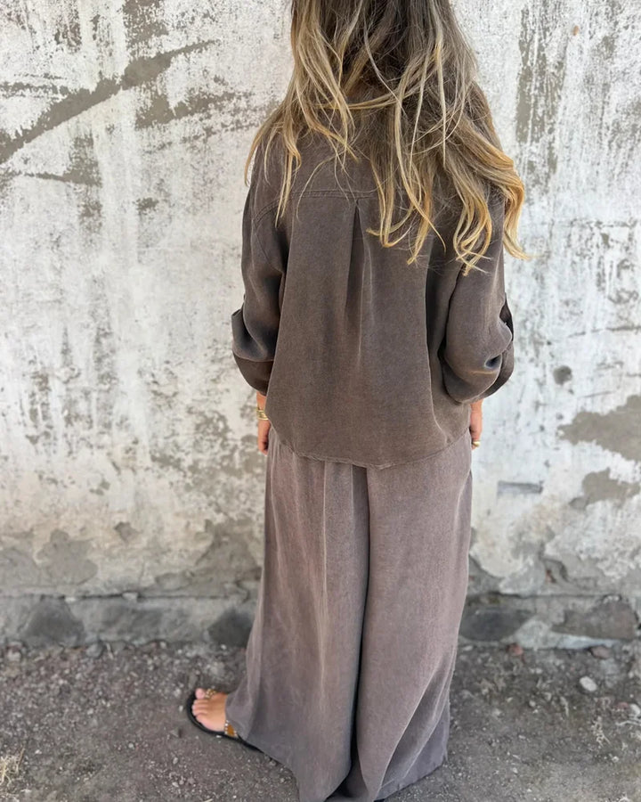 Atlas™ | Stylish Linen Two-Piece Set