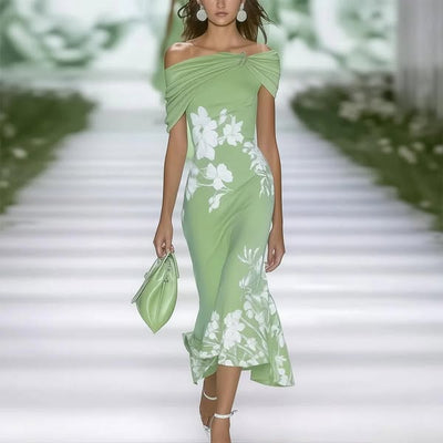Asane™ | Elegant and Comfortable Floral Dress