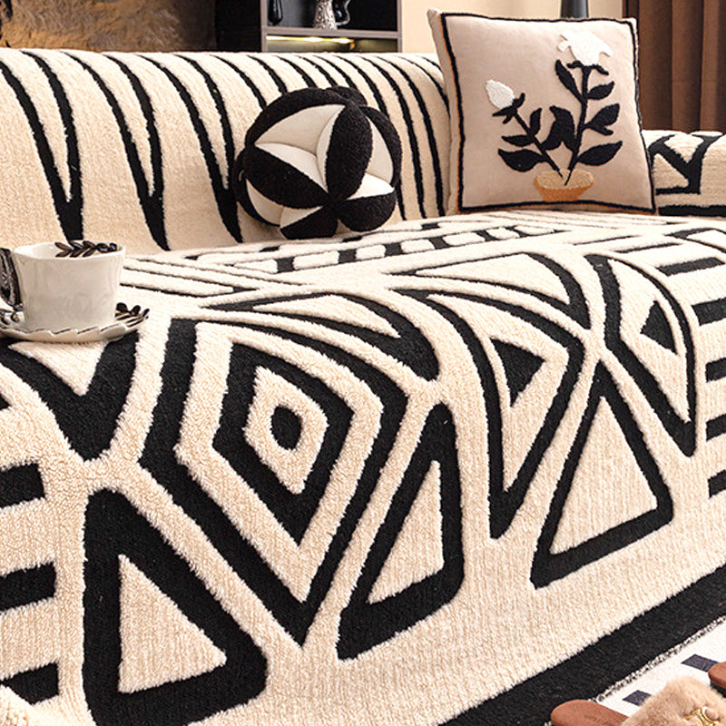 Thick, Non-Slip Sofa Blanket for Cozy Autumn and Winter Days