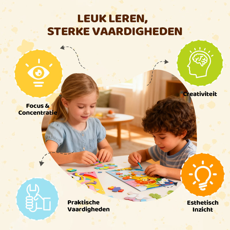 🔥Sale 50% Off🔥DIY 3D EVA Craft Stickers for Kids