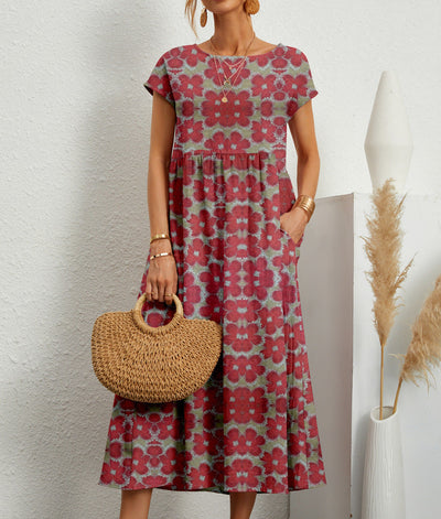 Roselle™ | Chic Floral Dress