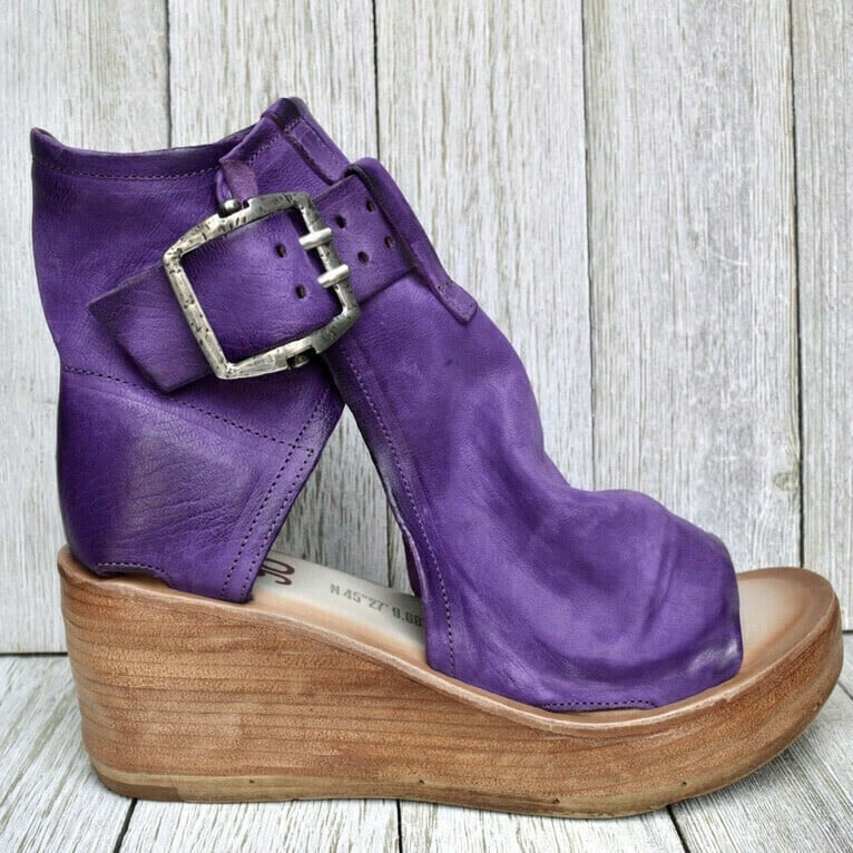 Kayas™ | Orthopaedic Wedge Sandals with a Boho-Style Buckle