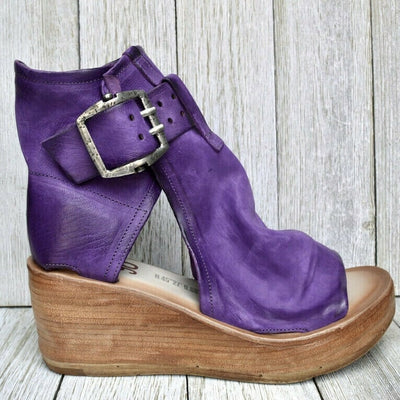 Kayas™ | Orthopaedic Wedge Sandals with a Boho-Style Buckle
