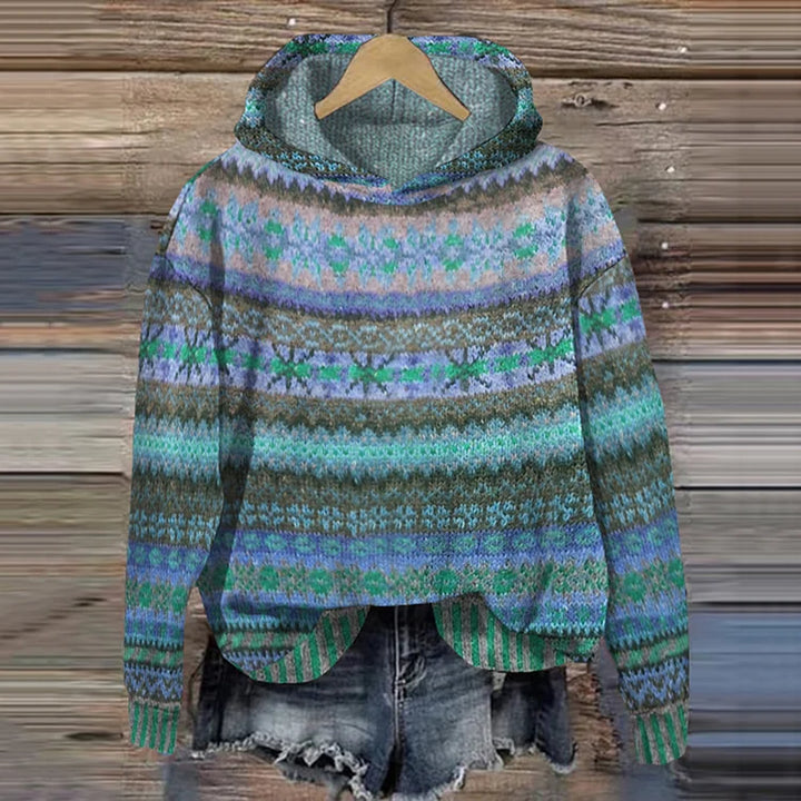 Josefin™ | Timeless Patterned Hoodie
