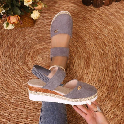 Antonia | Orthopaedic sandals with a platform, breathable and relaxed