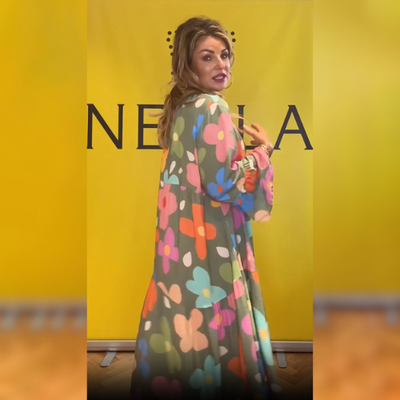 Luna™ | Elegant Floral Dress