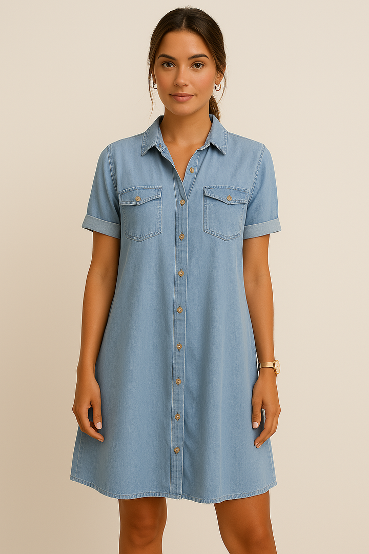 Claire™ | EasyFit Denim Dress