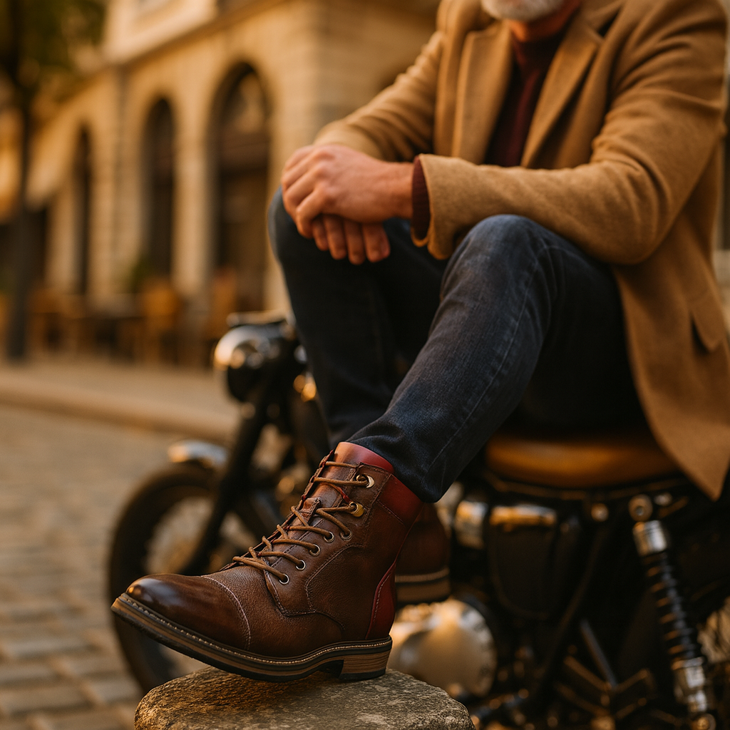 Augustin™ | Men's Leather Ankle Boots
