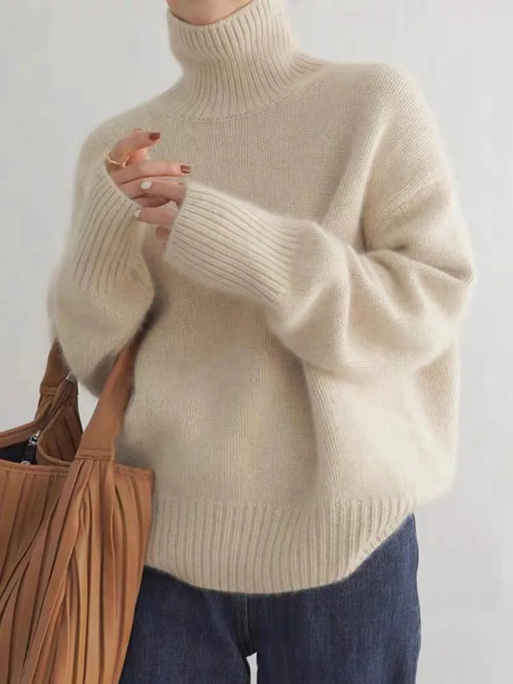 Isabella™ | Casual Cashmere Turtleneck