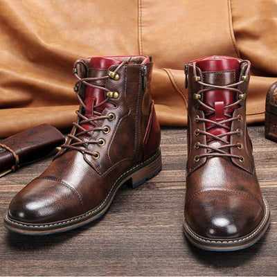 Augustin™ | Men's Leather Ankle Boots