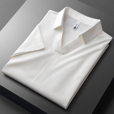 Cornelio™ | Cotton & Silk Polo for Men