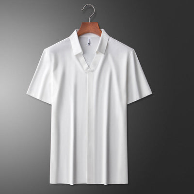 Cornelio™ | Cotton & Silk Polo for Men