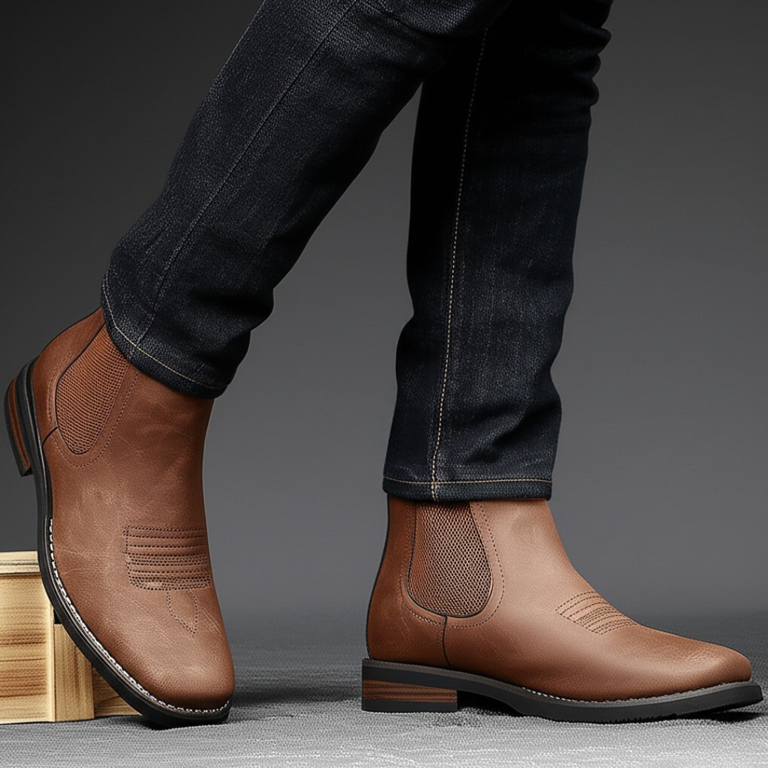 Henrik™ | Classic Leather Boots for Men