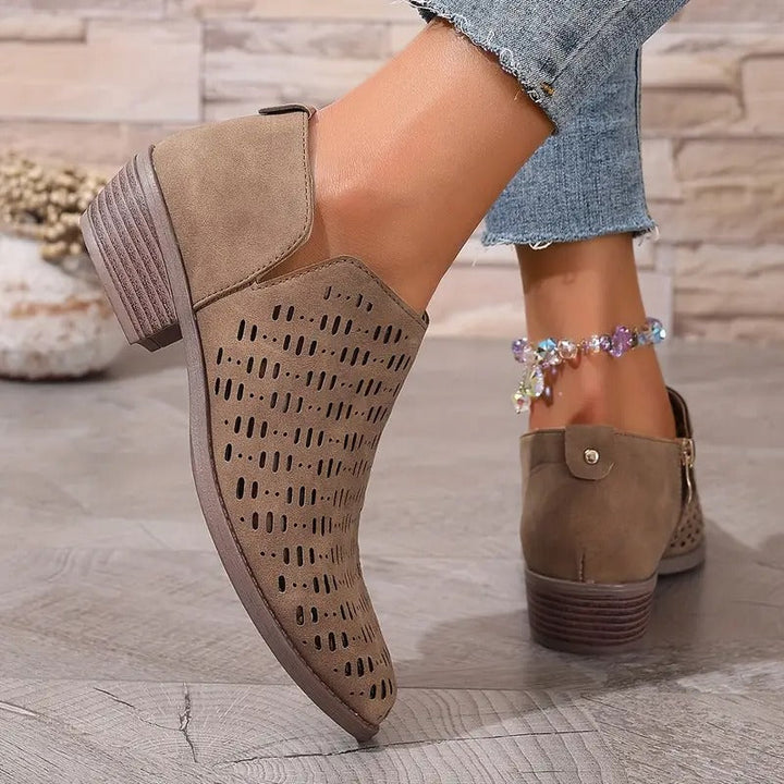 Barbara™ | Orthopaedic Leather Ankle Boots