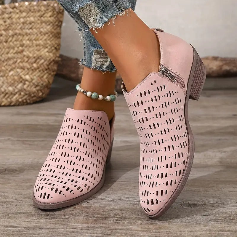 Barbara™ | Orthopaedic Leather Ankle Boots