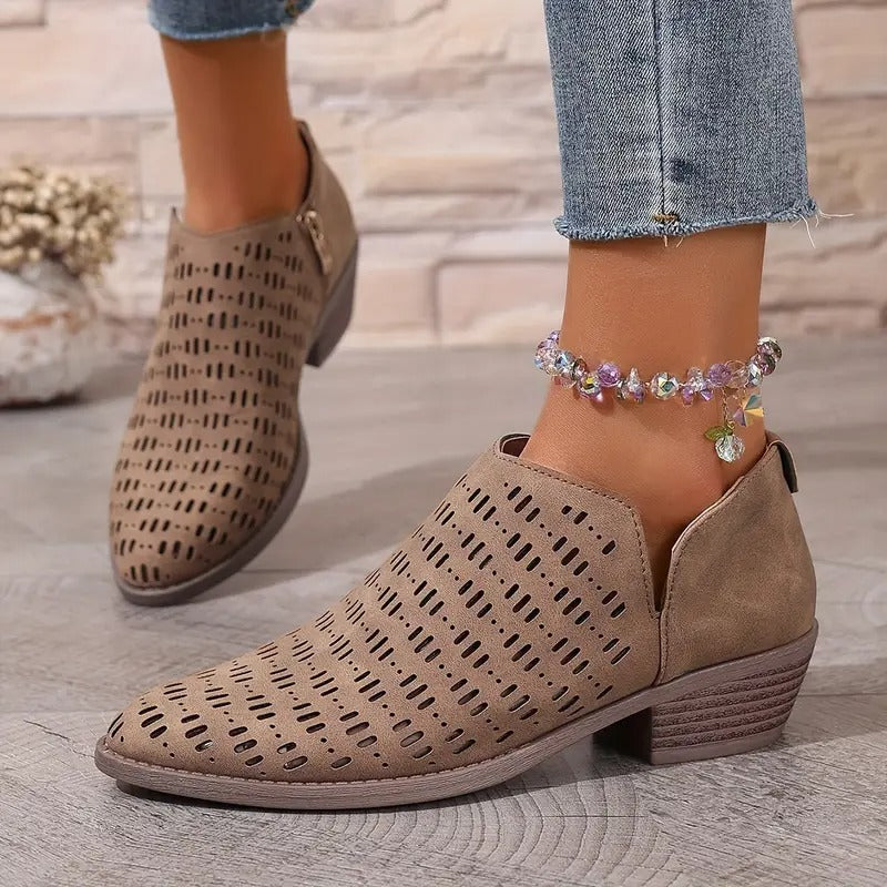 Barbara™ | Orthopaedic Leather Ankle Boots
